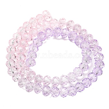 Transparent Painted Glass Beads Strands(X-DGLA-A034-T6mm-A05)-5