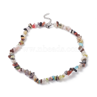 Chip Mixed Stone Necklaces