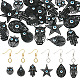 DIY Evil Eye Earring Making Kit(DIY-TA0005-07)-2