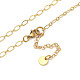 Brass Figaro Chains Necklaces(NJEW-PH01549)-2