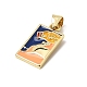 Brass Enamel Pendants(KK-CBACA9B-02G-G)-2