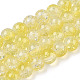 Transparent Crackle Baking Painted Glass Beads Strands(DGLA-T003-01B-15)-1