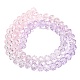 Transparent Painted Glass Beads Strands(X-DGLA-A034-T6mm-A05)-5