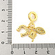 Rack Plating Brass Micro Pave Cubic Zirconia European Dangle Charms(KK-P270-02E-G)-3