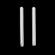 Hypoallergenic Bioceramics Zirconia Ceramic Straight Bar Stud Earrings(AJEW-Z014-05A)-1