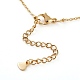 Natural Shell Initial Pendant Necklaces(NJEW-JN03298)-4