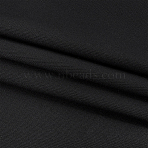 4M Cotton Fabric, Clothing Accessories, Black, 1500x0.8mm(DIY-GA0009-98B)