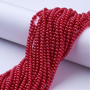 Glass Pearl Beads Strands(HY-4D-B70)-4