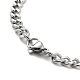 304 Stainless Steel Enamel Pendant Necklaces for Women Men(NJEW-G123-09P)-4