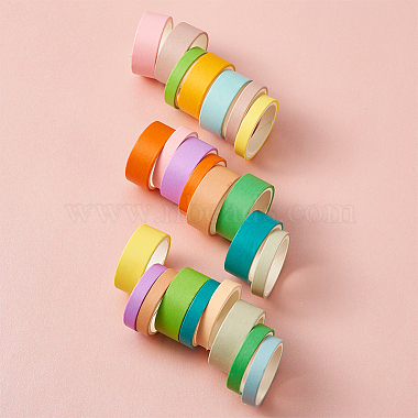 12 farben diy einklebebuch dekorative klebeb&auml;nder(DIY-TA0002-40)-8