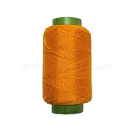 Polyester Sewing Threads, for Hand & Machine Sewing, Tassel Embroidery, Chocolate, 0.25mm(PW-WG11846-06)