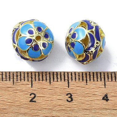 Handmade Cloisonne Beads(KK-M282-01G)-4