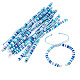 Handmade Polymer Clay Bead Bracelets Making(AJEW-TAC00074)-1