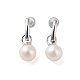 925 Sterling Silver Studs Earring(EJEW-H002-03P)-1