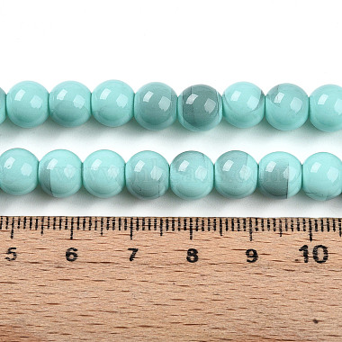 Backfarbe Glasperlen(X1-DGLA-N013-8mm-04)-4