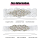 Flower Pattern Polyester Lace Elastic Bridal Garters(AJEW-WH0470-67)-2