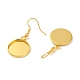 Rack Plating Iron Earring Hooks(EJEW-D091-01D-G)-2