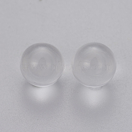Natural Quartz Crystal Beads, Gemstone Sphere, Round, No Hole/Undrilled, 10~11mm(G-I214-G05)