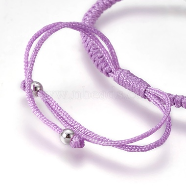 Nylon Cord Braided Bead Bracelets Making(BJEW-F360-FP10)-3