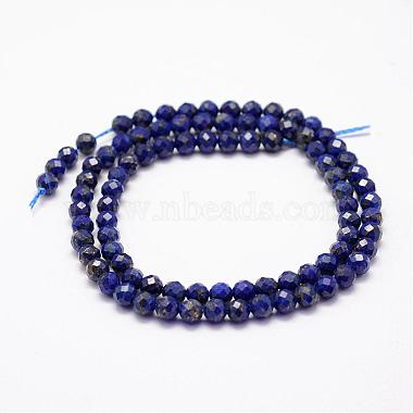 Chapelets de perles en lapis-lazuli naturel(G-F460-30)-2