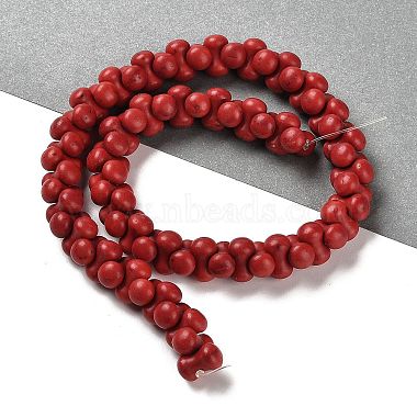 Synthetic Howlite Beads Strands(TURQ-F018-13)-3