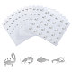 40 Sheets 4 Patterns PVC Waterproof Self-Adhesive Sticker Sets(STIC-OC0001-11C)-1