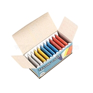 Professional Triangle Tailors Chalk, Sewing Fabric Chalk and Fabric Markers for Quilting Sewing Supplies, Mixed Color, 10pcs/set(PW-WG72212-01)