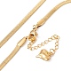 Collier pendentif lettre initiale v coquillage synthétique(NJEW-G074-58G)-5