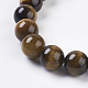 Chapelets de perles d'œil de tigre naturel(X-G-G099-8mm-5)-3