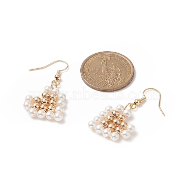 Natural Pearl Dangle Earrings(EJEW-JE05210-02)-2