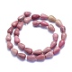Natural Rhodonite Beads Strands(G-K310-G02)-2