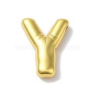 Ion Plating(IP) 304 Stainless Steel Pendants, Letter Charm, Letter Y, 21x16x5mm, Hole: 2mm(STAS-Z063-01G-Y)