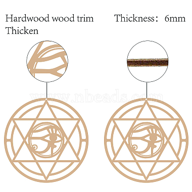 Laser Cut Wooden Wall Sculpture(WOOD-WH0113-003)-3