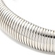 colliers ras du cou en chaînes de serpent en fer(NJEW-P289-03B-P)-3