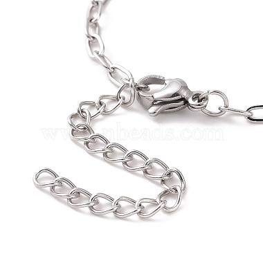 Non-Tarnish 304 Stainless Steel Cable Chain Bracelet for Men Women(BJEW-E031-05I-P)-3