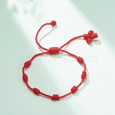 Nylon Braided Knot Cord Bracelet(BJEW-JB08369-03)-2