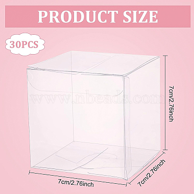 прозрачная пластиковая ПВХ коробка подарочная упаковка(CON-BC0004-45)-2