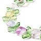 Transparent Glass Beads Strands(LAMP-H061-02B)-4