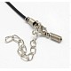 Black Rubber Necklace Cord Making(RCOR-D002-A)-2