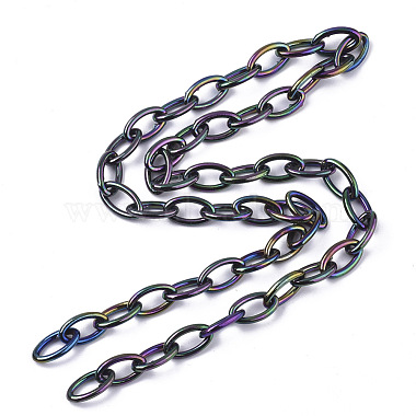 Acrylic Opaque Cable Chains(X-PACR-N009-001)-4