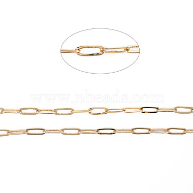 Brass Paperclip Chains(CHC-S012-104)-4