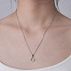 201 Stainless Steel Hook Pendant Necklace(NJEW-OY001-03)-2