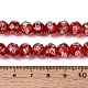 Handmade Luminous Lampwork Beads Strands(LAMP-N037-01B)-5