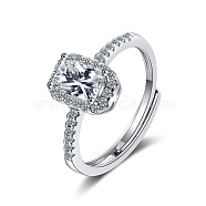 Zircon Wide-faced Ring for Women - Elegant and Stylish Hand Accessory.(ST2935635-1)