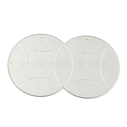 Carbon Steel Cutting Dies Stencils, for DIY Scrapbooking/Photo Album, Decorative Embossing DIY Paper Card, Chinese Coin, Matte Platinum Color, 9.2x14.9x0.07cm(DIY-P011-02)