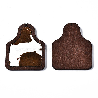 Eco-Friendly Cowhide Leather Big Pendants(FIND-N049A-09A-09)-2