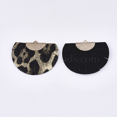 Eco-Friendly Cowhide Leather Pendants(FIND-S301-28B-03)-2