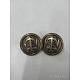 1-Hole Brass Shank Buttons(BUTT-WH0001-06-15mm)-2