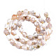 Natural Cherry Blossom Agate Beads Strands(G-T131-80)-2
