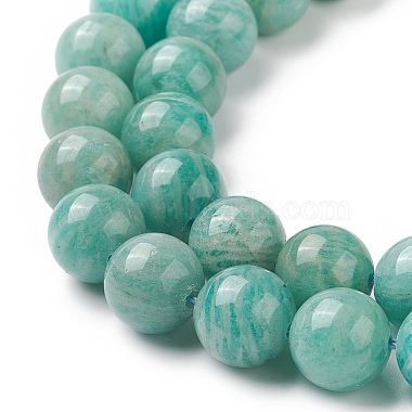 Natural Amazonite Beads Strands(X-G-F461-12-6mm-01)-3